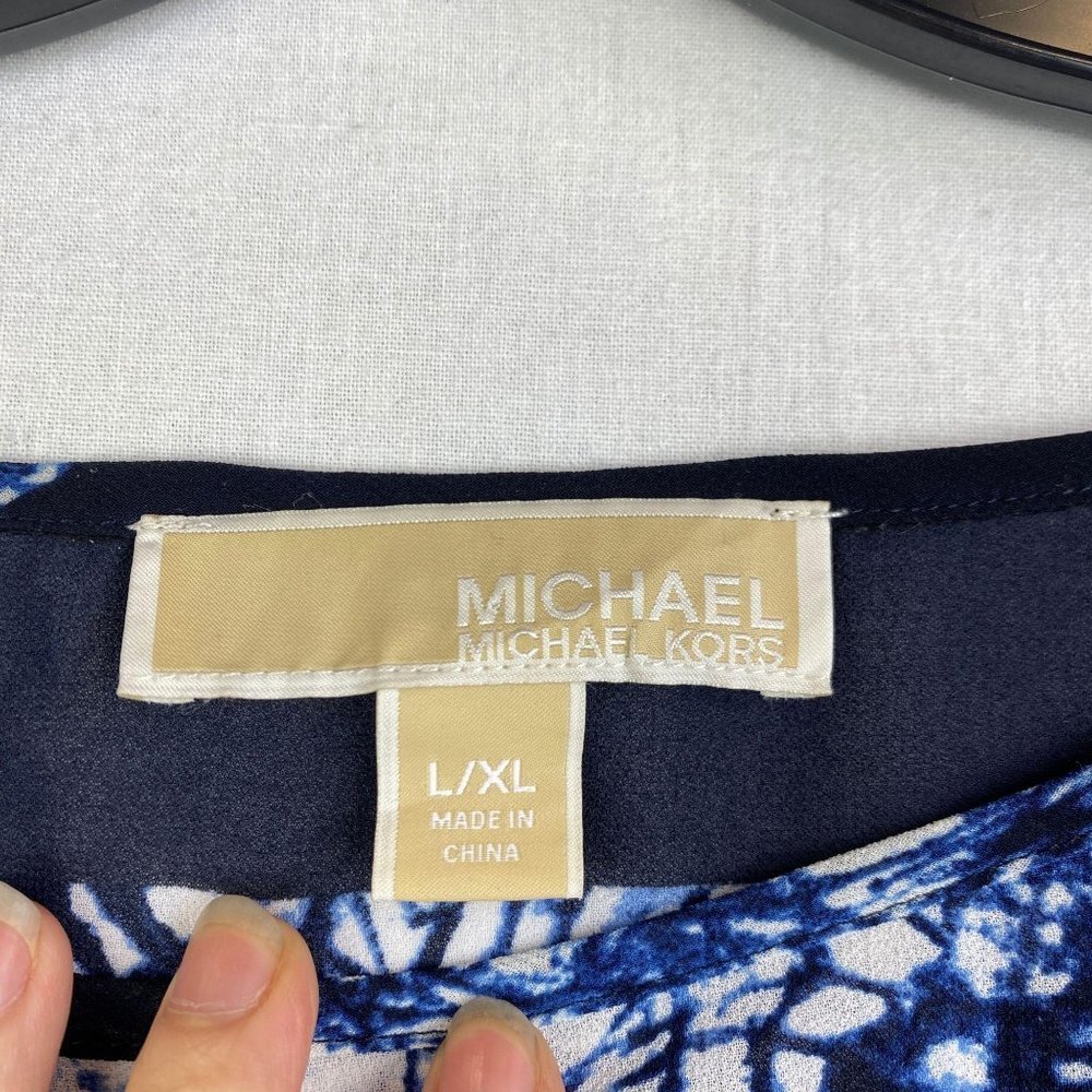 Michael Kors Pattern Sheer Top - image 5